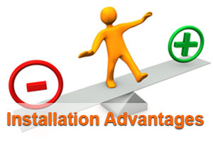 Installation Advantages 